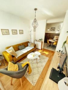 Istumisnurk majutusasutuses Apartman U2