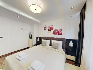 Кровать или кровати в номере ETNOGRAF