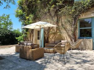 Khu vực ghế ngồi tại Magnifique Mas Provençal