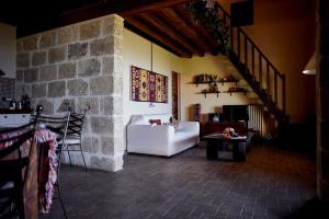 Posezení v ubytování Villa Siciliana con piscina e vista panoramica sul mare