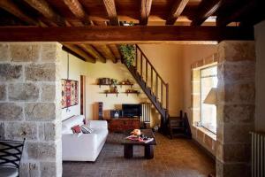 Posezení v ubytování Villa Siciliana con piscina e vista panoramica sul mare