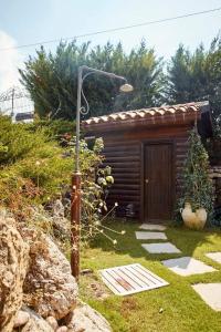 Zahrada ubytování Villa Siciliana con piscina e vista panoramica sul mare
