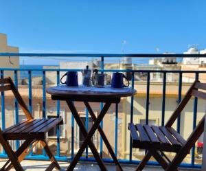 En balkon eller terrasse på Coralli Di Mare Apartments