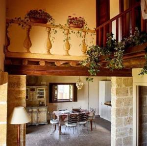 Posezení v ubytování Villa Siciliana con piscina e vista panoramica sul mare