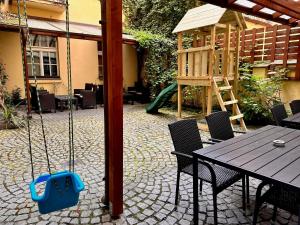 Patio nebo venkovní prostory v ubytování Anyday Apartments