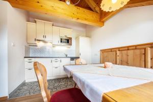 Eldhús eða eldhúskrókur á Mitterbruggehof Apt Berganemone
