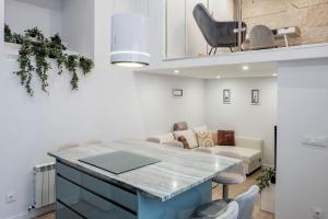 O zonă de relaxare la Casa MIMOSA Vigo