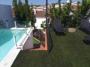 The swimming pool at or close to El Barranquillo