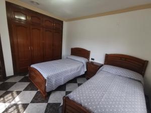 Postel nebo postele na pokoji v ubytování Casa José Romero