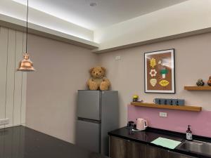 Kuchyň nebo kuchyňský kout v ubytování Flying Orange Homestay