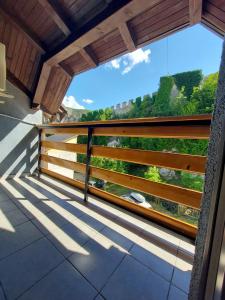 En balkon eller terrasse på Apartman Trupsi