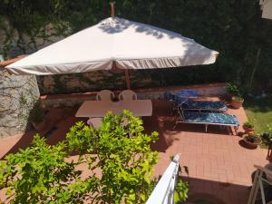 Bazén v ubytování Tra mare e bosco nella splendida Quercianella nebo v jeho okolí