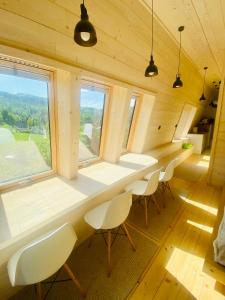 Apartament Widoknastok的休息区