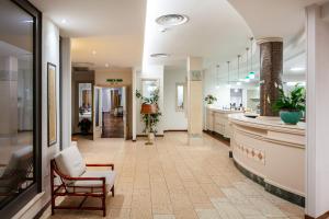 Kuchyň nebo kuchyňský kout v ubytování Hotel Carlo Felice Sassari
