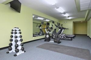 a gym with several exercise bikes in a room at SR-K1 - Room Type K,K,QSS in Kill Devil Hills