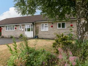 a house with a garden in front of it at Melita in Langport