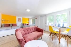 Posezení v ubytování Balaton Wave Apartments