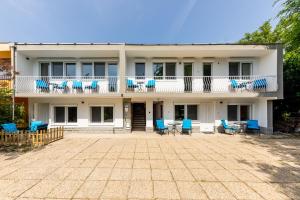 Balkón nebo terasa v ubytování Balaton Wave Apartments