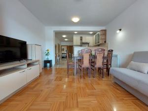 TV a/nebo společenská místnost v ubytování Apartments Zeljko