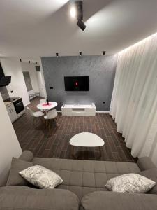 TV a/nebo společenská místnost v ubytování Villa Symphony