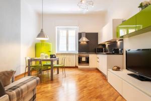 Dapur atau dapur kecil di Eva Flexyrent apartment