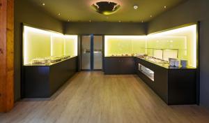 Cuisine ou kitchenette dans l'établissement Hotel & Restaurant Chärnsmatt