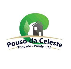 a logo for a pouoco da celica fundraising party rrl at Pouso da Celeste - Trindade in Trindade