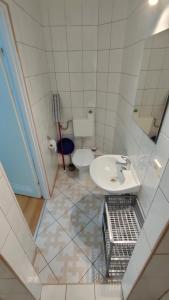 Koupelna v ubytování Pokoje Gościnne Odargowo