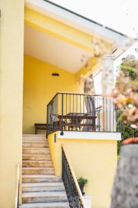 Balkón nebo terasa v ubytování Apartment Lungomare