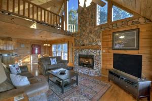 Posezení v ubytování Appalachian View