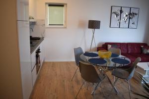 Kuchyňa alebo kuchynka v ubytovaní Apartman Oneum