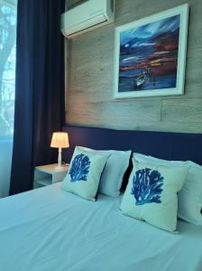 Ένα ή περισσότερα κρεβάτια σε δωμάτιο στο Hotel Veronika