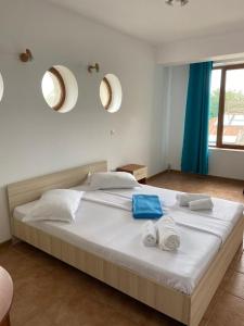 Cama o camas de una habitación en Vila Nautica