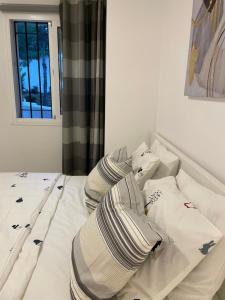 Кровать или кровати в номере Jardines Apartment