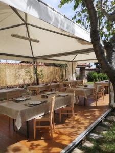 Restaurace v ubytování Appartamento del Monastero