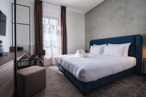 Riverside Hotel Plzeň客房内的一张或多张床位