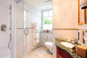 Koupelna v ubytování SEETELHOTEL Ostseehotel das Entdeckerhotel an der Ostsee und der perfekte Startpunkt für Ihre Inselabenteuer