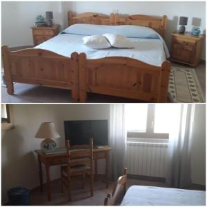 Postel nebo postele na pokoji v ubytování B&B Bene Bennios IUN F1441