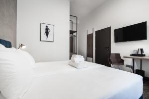 Riverside Hotel Plzeň客房内的一张或多张床位