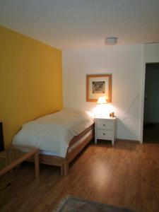 Postel nebo postele na pokoji v ubytování 1-Zimmer-Apartment