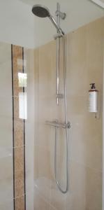 a shower with a shower head in a bathroom at Manoir de la Touche in Azay-le-Rideau +62 photos
