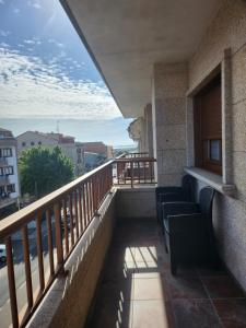 Balkón alebo terasa v ubytovaní Dabelmar A Lanzada Sanxenxo