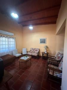 A seating area at quinta iaia