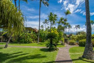 Zahrada ubytování Maui Sands 2F