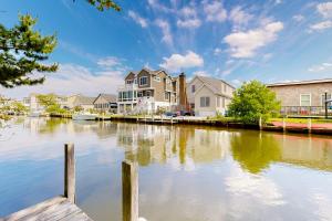 a river with houses and condos in a town at Town of South Bethany --- 142 Henlopen Drive in Bethany Beach