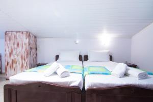 Posteľ alebo postele v izbe v ubytovaní Apartment Liolios #7