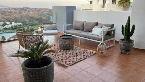 Ein Sitzbereich in der Unterkunft Casa Dollita - Semi Penthouse - 90 square meters terrace -breathtaking seaview