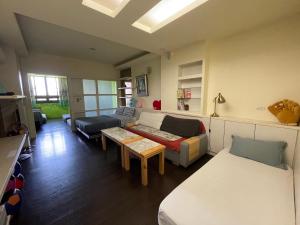 Letto o letti in una camera di HeMei Homestay