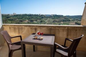 Balkoni atau teres di Ta’ Giljan B&B Gozo