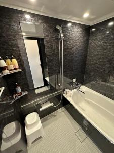 Koupelna v ubytování HOTEL EXE (Adult Only)